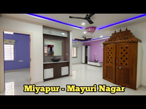 2.5 BHK Fully Furnished Flat For Sale in Miyapur Mayuri Nagar - Owner : 8886719911