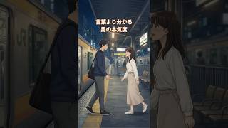 言葉より分かる男の本気度