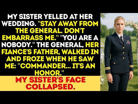 “Don’t Talk To The VIPs,” My Sister Ordered at Her Wedding—Then The General Asked For Me…