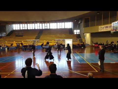 Qualifications for CCII Kendo CIK '17 - Migliavacca [Heijoshinkan]  vs Cipollaro [Jofukan]