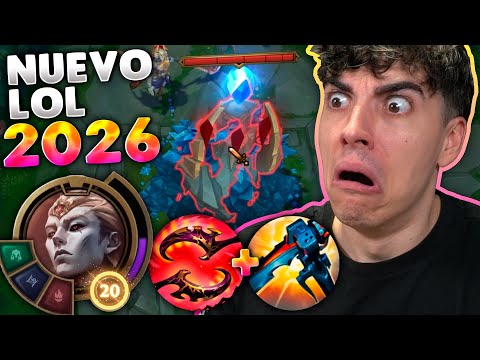 😱¡DESCUBRE el *NUEVO LEAGUE OF LEGENDS* de 2026 y COMO HA CAMBIADO TODO! (TOP =  NIVELES INFINITOS?)