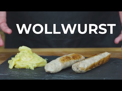 Wollwurst - Gschwollene "Weisswurst" ohne Darm