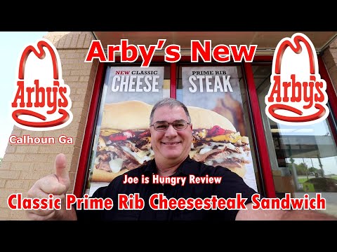 Arby's New Classic Prime Rib Cheesesteak Sandwich...