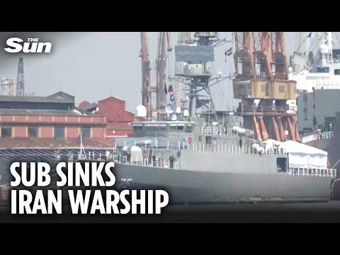 Submarine 'SINKS' Iranian warship Dena, hundreds missing in Indian Ocean