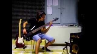 dream theater - as i am bass cover