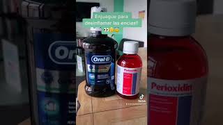 Desinflama tus encías fácilmente con este enjuague!! 😃💪💪 #shorts