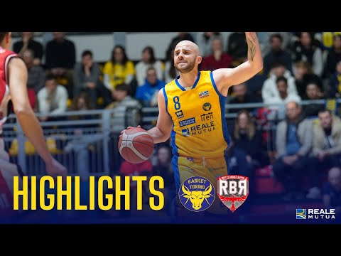 Highlights: Reale Mutua Torino - Dole Basket Rimini 64-67 | Regular Season 2025/26 | 20^ Giornata