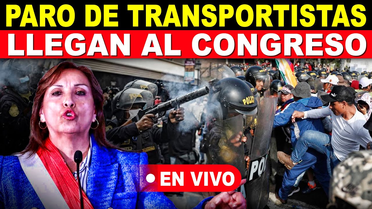 🔴ENVIVO: PARO NACIONAL LLEGAN AL CONGRESO