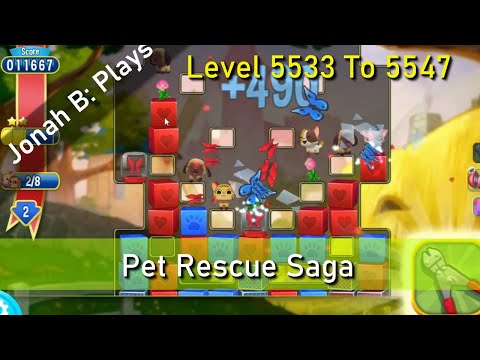 Pet Rescue Saga Level 5533 To 5547