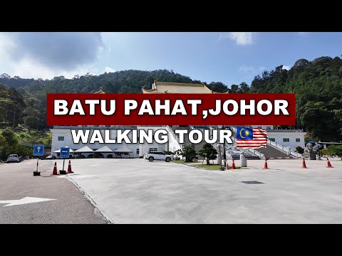 MALAYSIA Batu Pahat Johor Healing Town Walk Tour 2025 | HDR