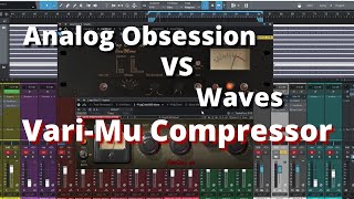 Video thumbnail for Analog Obsession Varimoon VS Waves Puigchild Compressor by Soundcast Studios