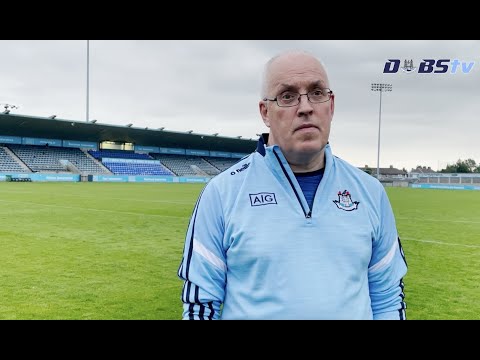 Dublin U20s Football Manager Tom Gray reacts to victory over Wicklow