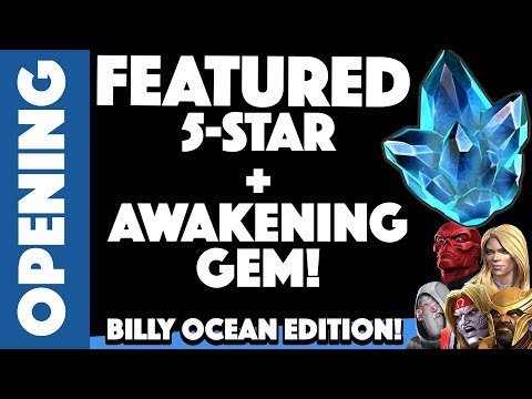 FEATURED 5 Star & Awakening Gem Opening: Billy Ocean Edition