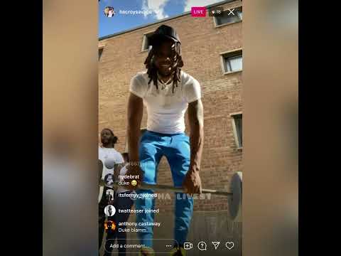 Oblock Duke and OTF Boona 64th block workout 🦍👿🏋🏾 #llvroy #lldthang