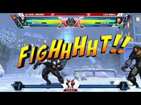 Canada Cup Gaming 2015 Noel Brown vs CCG Beeball UMVC3
