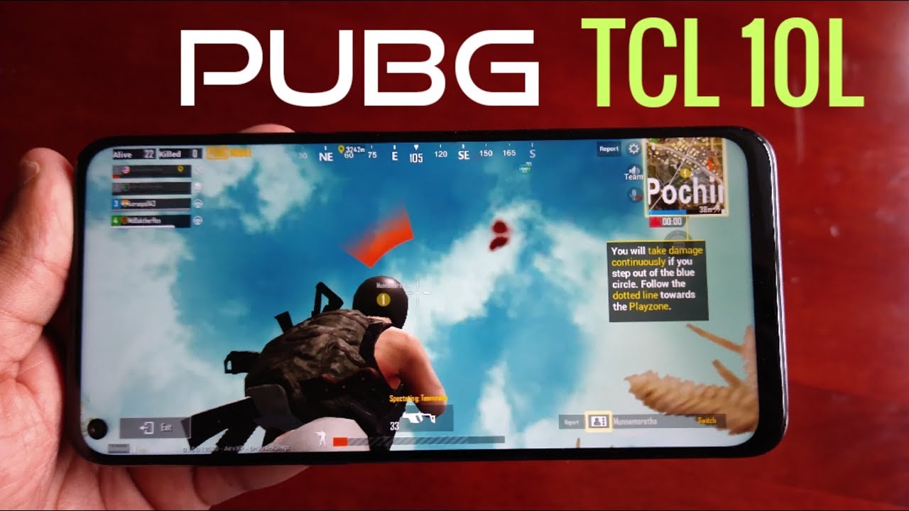 PUBG Mobile Gameplay On TCL 10L BUDGET Phone | Snapdragon 665 |6GB Ram