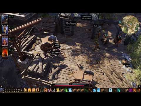 DIVINITY ORIGINAL SIN 2 Gameplay walkthrough part 12 - Fort Joy Harbour - No commentary