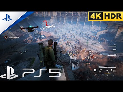 **World War Z: Aftermath - Last Stand Against the Horde | 4K HDR PS5**