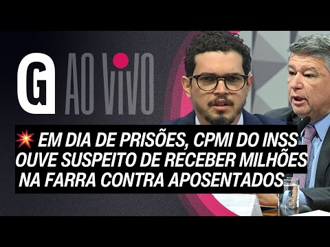 🔴AO VIVO | Em dia de prisões, CPMI do INSS ouve suspeito de receber milhões no auge da farra