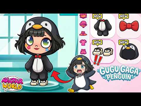 Everyone Turned Into GuguGaga Penguin ! What Happens Next?✨ PAZU AVATAR WORLD