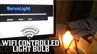 WiFi controlled light bulb