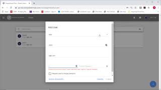 How to create hub user accounts