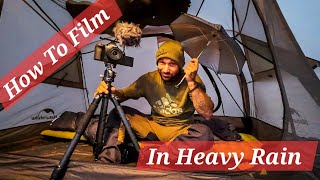 How To Film Videos In The Rain and wind