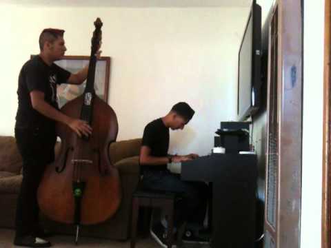 Piano with Upright Bass Rockabilly Tune