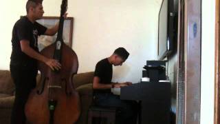 Piano with Upright Bass Rockabilly Tune