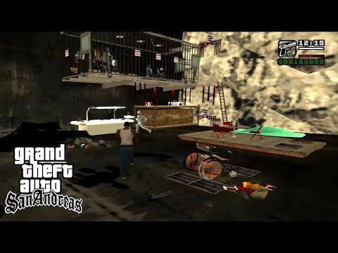 Pulau misterius di GTA SAN ANDREAS | tempat rahasia hidden place
