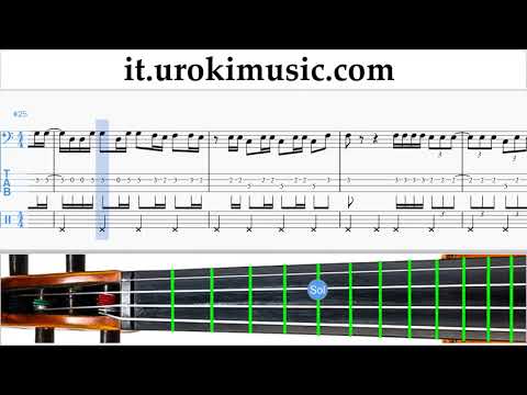 Corso di Violoncello Luis Fonsi, Demi Lovato - Échame La Culpa Tablature Tab Parte#2 um-ih276