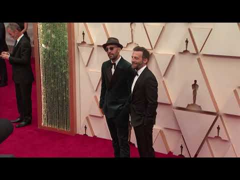 Oscars 2020 Arrivals: Mathieu Kassovitz and JR | ScreenSlam