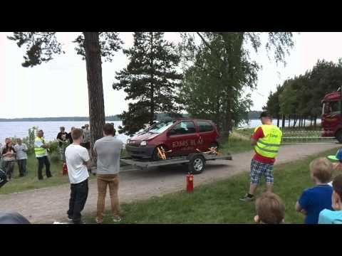 Motorsprängning - Renault under minuten