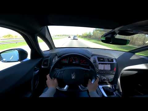 2016 Citroen DS5 2.0 BlueHDi (180 Hp) Pov Test Drive
