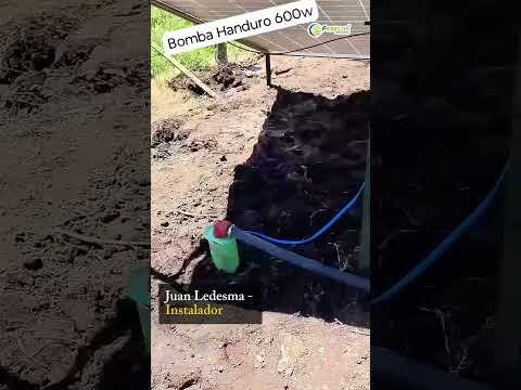 instalacion de Bomba Solar Handuro de 600W en Loberia Buenos Aires