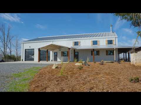 Custom Barndominium on 40 acres in North Carolina