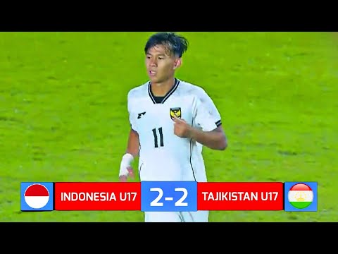 FULL HIGHLIGHT TIMNAS U17 | INDONESIA VS TAJIKISTAN !! PIALA KEMERDEKAAN 2025 | Fans Camera
