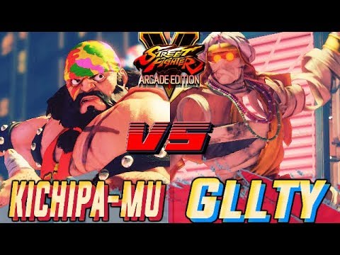 SFV AE 💥 kichipa-mu (Zangeif) VS Gllty (Dhalism) Street Fighter V Arcade Edition Season 4