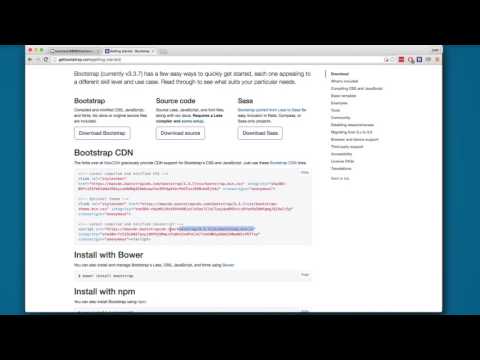 Building a WordPress Theme with Bootstrap from scratch - Adding Bootstrap