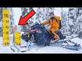 I Crashed My Friends Snowmobile Throttle Stuck