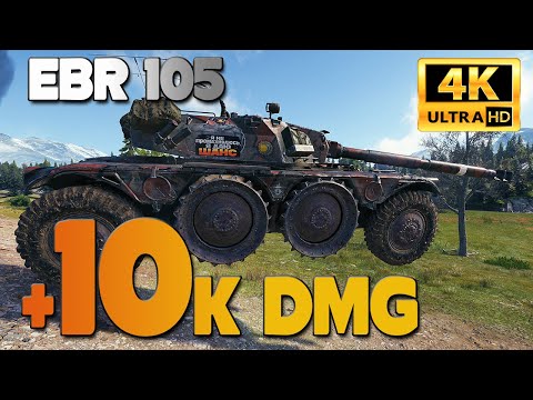 EBR 105: +10k DAMAGE - World of Tanks