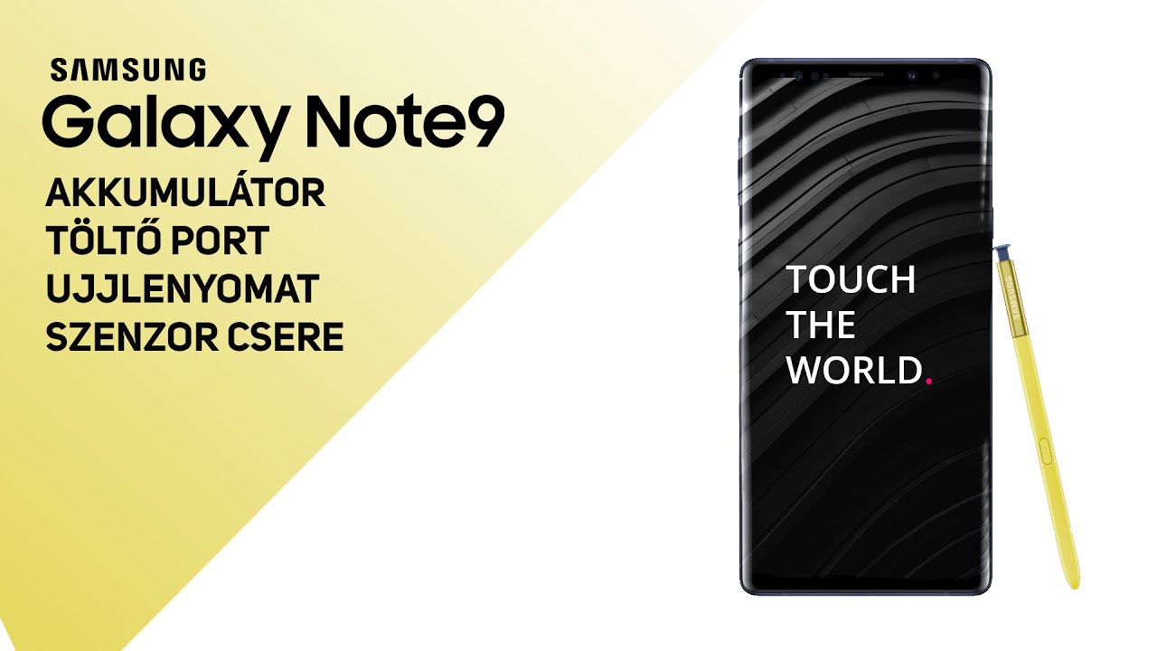 Samsung Galaxy Note 9 szerviz