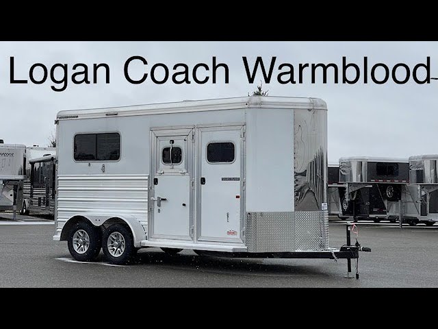 Preview image of Logan Coach Warmblood 2 Horse Bumper Pull youtube video