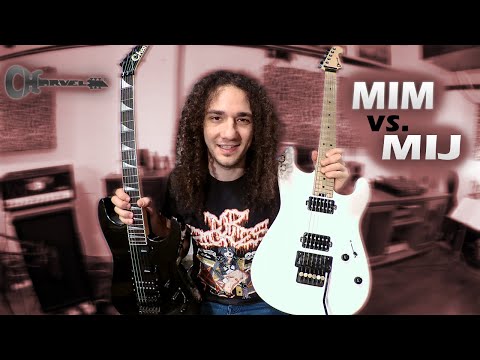 New Pro Mod MIM Charvel Vs. Old MIJ Charvel