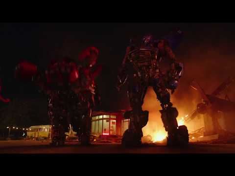 Bumblebee - Decepticon first arrival on earth scene