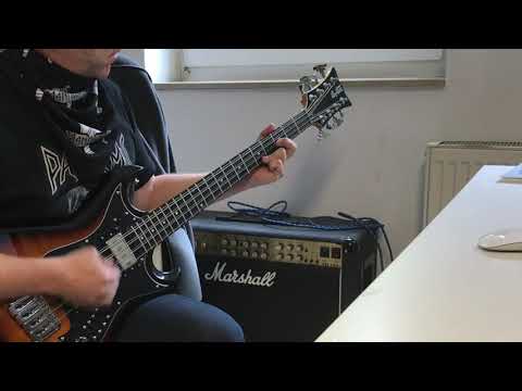 Manowar - Defender bass cover, Hagstrom H8