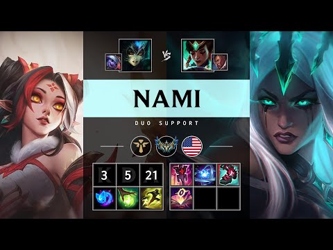Nami Support vs Karma - NA Challenger Patch 25.13