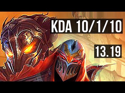 VIKTOR vs ZED (MID) | 10/1/10, Legendary | NA Master | 13.19