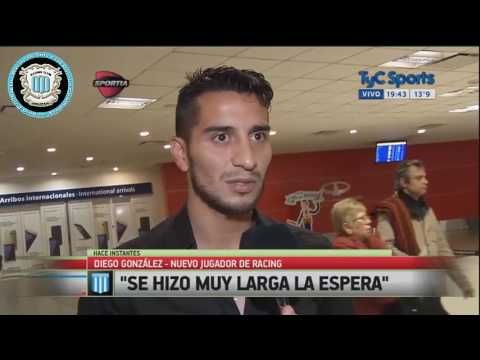 Pulpito González: "Anhelaba jugar en Racing"