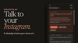 Talk to Your Instagram — Meet Colecta AI